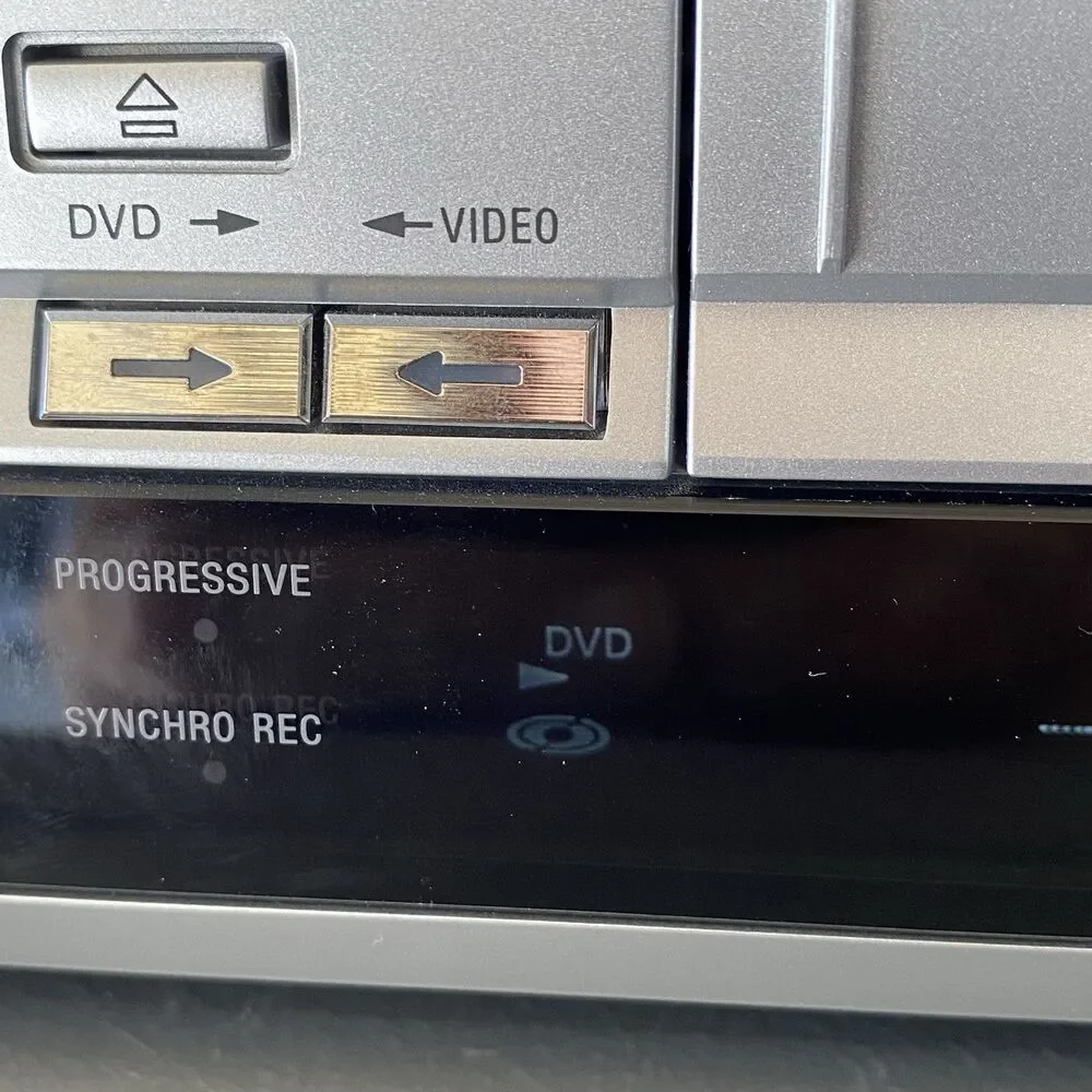 Sony RDR-VX530 DVD Recorder VHS Combo Player Tested Working No Remote
